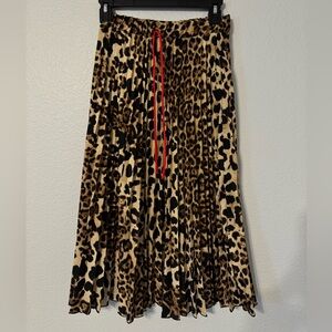 Sans Souci Leopard Print Maxi Skirt